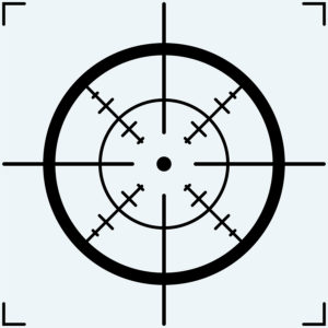 crosshair icon, sniper
